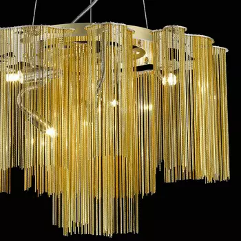 Люстра (to4rooms) золотой 45x32x45 см.