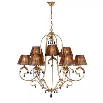 Люстра (to4rooms) золотой 87x78x87 см.