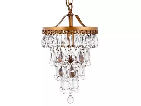 Люстра tropfen (desondo) золотой