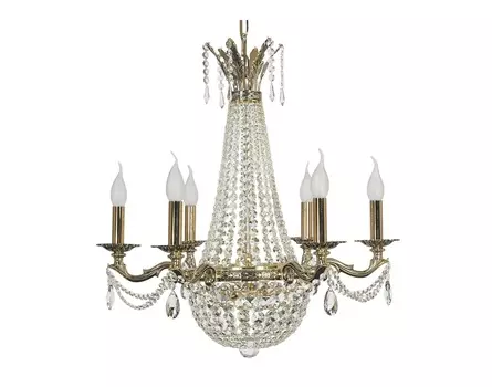 Люстры (arti lampadari) золотой 70 см.