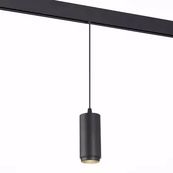 Магнитный трековый светильник подвесной zoom st luce skyline 48 st357.443.06 (st luce) черный