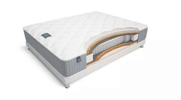 Матрас adel multi cocos 200*200 (materlux) белый 200x28x200 см.