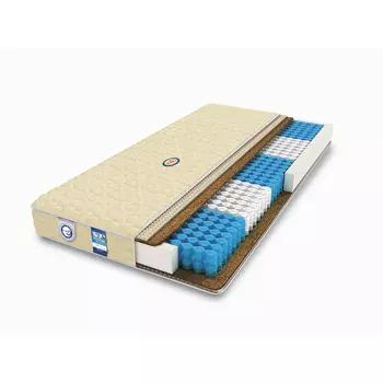 Матрас askona terapia cardio 200*200 (askona) бежевый 200.0x23.0x200.0 см.