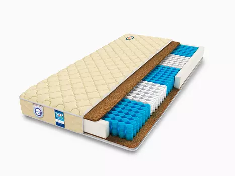 Матрас askona terapia farma 160*190 (askona) бежевый 190.0x20.0x160.0 см.