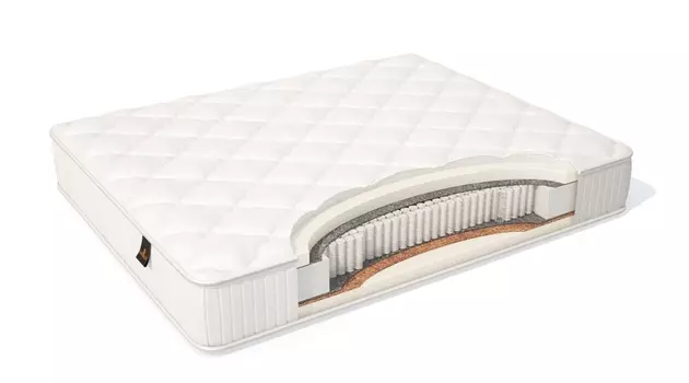 Матрас calabria 160*190 (materlux) белый 160x25x190 см.