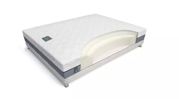 Матрас lissabon 140*200 (materlux) белый 140x21x200 см.