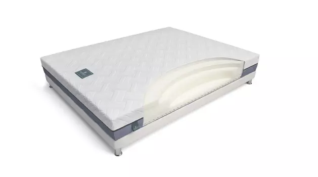 Матрас nobile 200*200 (materlux) белый 200x21x200 см.