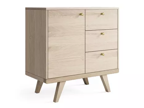 Мини-комод thimon (the idea) бежевый 81x82x40 см.