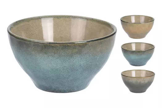 Миска керамическая ассорти (garda decor) синий