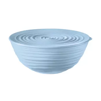 Миска с крышкой tierra (guzzini) голубой 30x13 см.