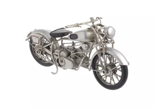 Модель мото llorente (to4rooms) серебристый 27.5x15.0x11.5 см.
