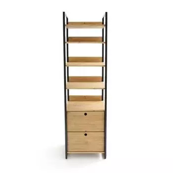 Модуль для хранения hiba (laredoute) бежевый 55x193x58 см.