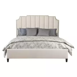 Мягкая кровать elmer (idealbeds) бежевый 170x173x212 см.