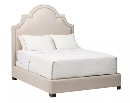 Мягкая кровать haute art (myfurnish) бежевый 170x140x215 см.