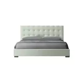 Мягкая кровать modena box 160*200 (idealbeds) зеленый 170x130x212 см.