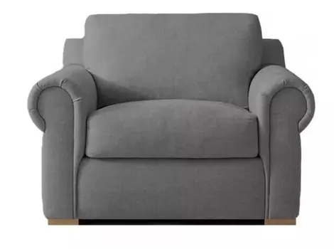 Мягкое кресло american life (icon designe) серый 100x85x100 см.