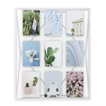 Мультирамка настенная рrisma белая (umbra) белый 46x56x9 см.