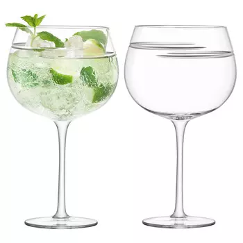 Набор бокалов для коктейлей signature verso balloon (2 шт) (lsa international) прозрачный 20 см.