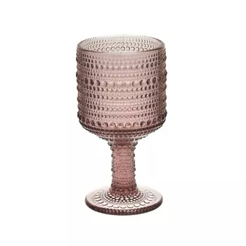 Набор бокалов для вина agata (6 шт) (to4rooms) розовый 16 см.