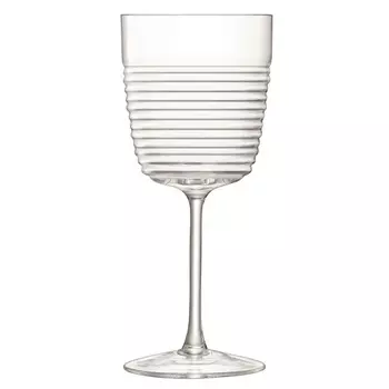 Набор бокалов для вина groove (2 шт) (lsa international) прозрачный 19 см.