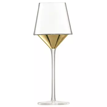 Набор бокалов для вина space (2 шт) (lsa international) золотой 19x24x9 см.