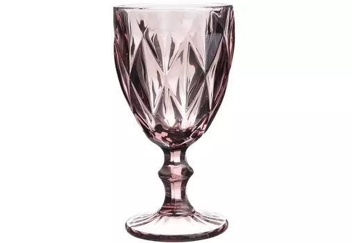 Набор бокалов winter (6 шт.) (to4rooms) розовый 17.0 см.