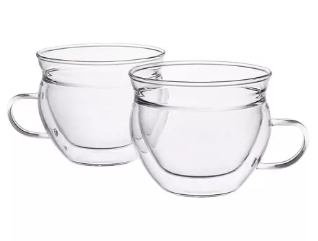 Набор чашек eva (simax) прозрачный