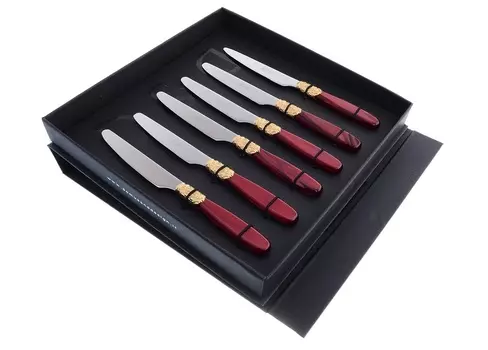 Набор десертных ножей domus victoria gold (domus) серебристый