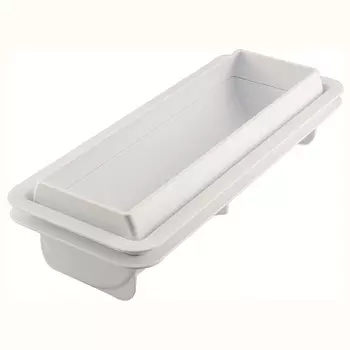 Набор для приготовления пирожных diamond buche (silikomart) белый 25x6x8 см.