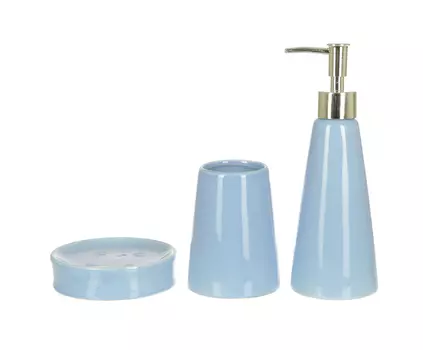 Набор для ванной комнаты thalia (to4rooms) фиолетовый 20 см.