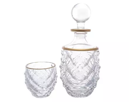 Набор для виски cooper (aurum crystal) прозрачный