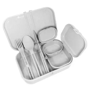 Набор из 3 ланч-боксов рascal organic (koziol) розовый 16x6 см.