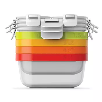 Набор из 5 контейнеров neat stack (zonca) мультиколор 24.0x19x19 см.