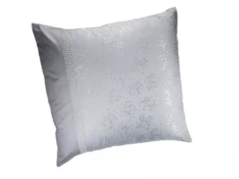 Набор из двух наволочек 70*70 см (asabella) серый 25.0x2.0x37.0 см.