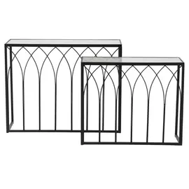 Набор консолей baulro (to4rooms) черный 103x80x37 см.