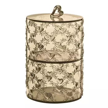 Набор контейнеров love (2 шт) (guzzini) бежевый 18 см.