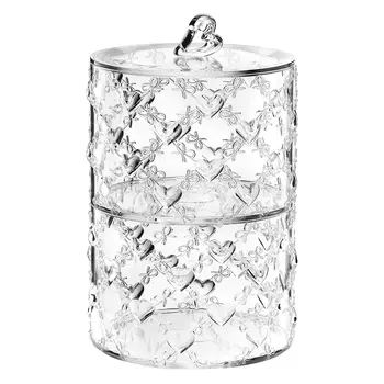 Набор контейнеров love (2 шт) (guzzini) прозрачный 18 см.