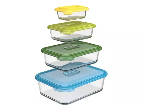 Набор контейнеров nest (4 шт.) (joseph joseph) мультиколор 27x10.0x21.0 см.