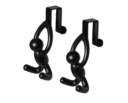 Набор крючков buddy (umbra) черный 9x15x15 см.