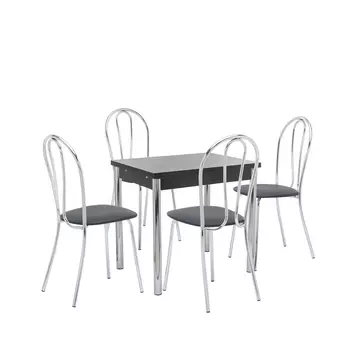 Набор мебели для кухни марсель 1р (leset) серебристый 60x75x80 см.