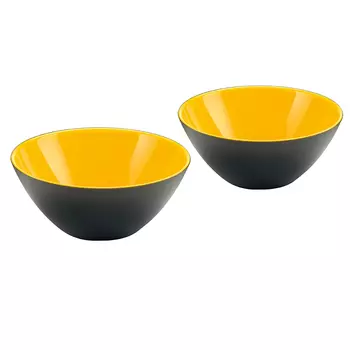 Набор мисок my fusion (2 шт) (guzzini) желтый 5 см.