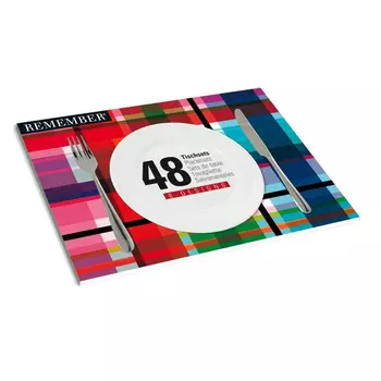 Набор сервировочных ковриков mix (48шт) (remember) мультиколор 42x1x30 см.