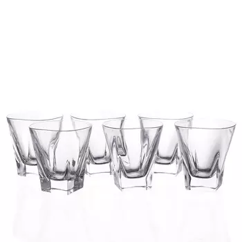 Набор стаканов для виски fusion 270мл (6 шт) (rcr) прозрачный 20x30x22 см.