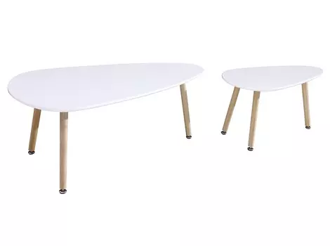 Набор столиков ashley (bergenson bjorn) белый