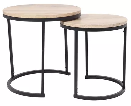 Набор столиков chad (berg) бежевый