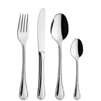 Набор столовых приборов corona (24 предмета) (jay) серебристый