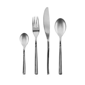 Набор столовых приборов crisps (16 предметов) (la forma) серебристый