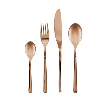 Набор столовых приборов kelda (16 предметов) (la forma) розовый
