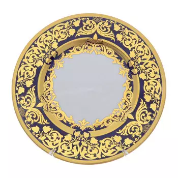 Набор тарелок natalia cobalt gold (falkenporzellan) золотой