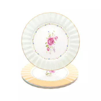 Набор тарелок времена года (4 шт) (repast) розовый